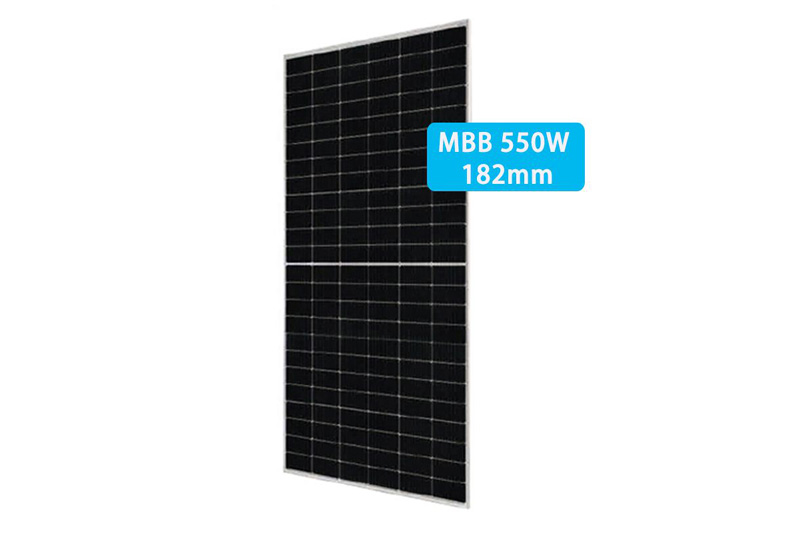 525-550W MBB 182mm half cell 144cells solar panel mono high efficiency