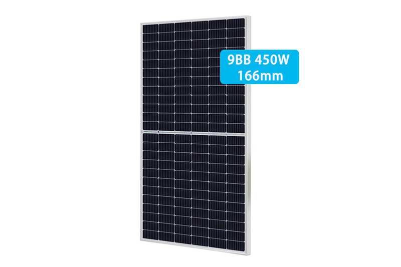 Good Quality Mono Half Cell Panel 430-450W by 166mm 144pcs cells