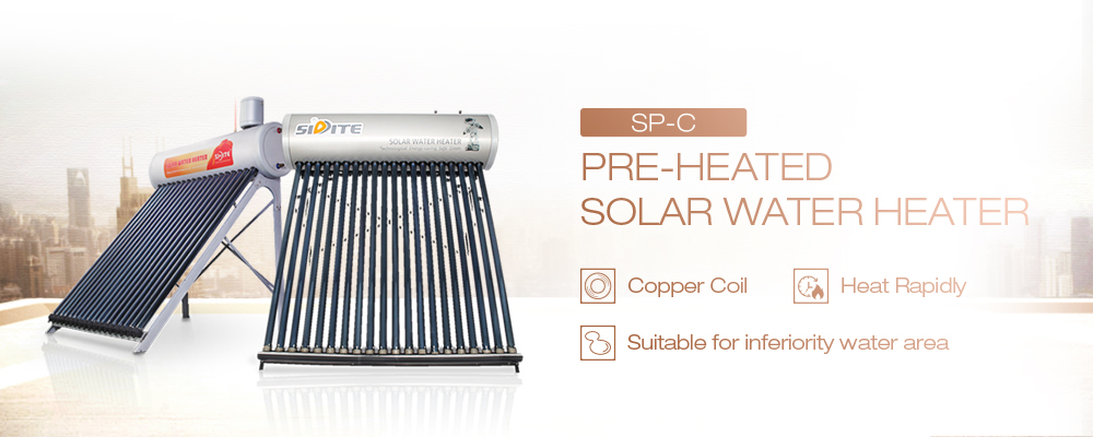 Evacuated Vacuum Tube Solar Water Heater