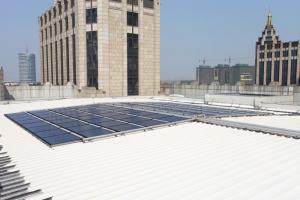 Solar Water Heating Project for Jiaxing Zhenshi Hotel