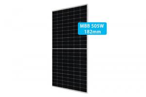 480-505W Mbb half cell 132cells solar panel for rooftop power system